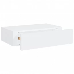 Acquista Scaffali con Cassetti da Parete 2pz Bianco 40x23,5x10 cm in MDF con riferimento GHV-330242 della ditta GARDENHOME