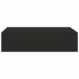 Acquista Scaffali con Cassetti da Parete 2pz Nero 40x23,5x10 cm in MDF con riferimento GHV-330244 della ditta GARDENHOME