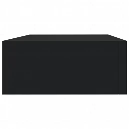 Acquista Scaffali con Cassetti da Parete 2pz Nero 40x23,5x10 cm in MDF con riferimento GHV-330244 della ditta GARDENHOME