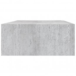 Acquista Scaffale con Cassetti da Parete Grigio Cemento 40x23,5x10cm MDF con riferimento GHV-330251 della ditta GARDENHOME