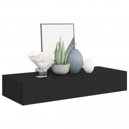 Acquista Scaffali con Cassetti da Parete 2 pz Neri 60x23,5x10 cm MDF con riferimento GHV-330258 della ditta GARDENHOME