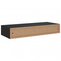 Acquista Scaffali con Cassetti da Parete 2 pz Neri 60x23,5x10 cm MDF con riferimento GHV-330258 della ditta GARDENHOME