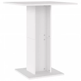 Acquista Tavolo da Bistrot Bianco 60x60x75 cm in Legno Multistrato con riferimento GHV-802102 della ditta GARDENHOME