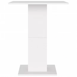 Acquista Tavolo da Bistrot Bianco 60x60x75 cm in Legno Multistrato con riferimento GHV-802102 della ditta GARDENHOME