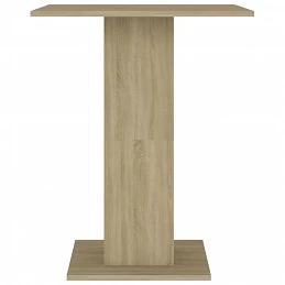 Acquista Tavolo da Bistrot Rovere Sonoma 60x60x75 cm in Truciolato con riferimento GHV-802105 della ditta GARDENHOME