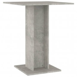 Acquista Tavolo da Bistrot Grigio Cemento 60x60x75 cm in Truciolato con riferimento GHV-802106 della ditta GARDENHOME