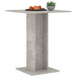 Acquista Tavolo da Bistrot Grigio Cemento 60x60x75 cm in Truciolato con riferimento GHV-802106 della ditta GARDENHOME