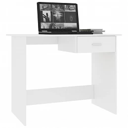 Acquista Scrivania Bianca 100x50x76 cm in Legno Multistrato con riferimento GHV-800549 della ditta GARDENHOME