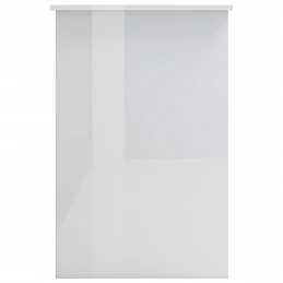 Acquista Scrivania Bianco Lucido 100x50x76 cm in Truciolato con riferimento GHV-800555 della ditta GARDENHOME