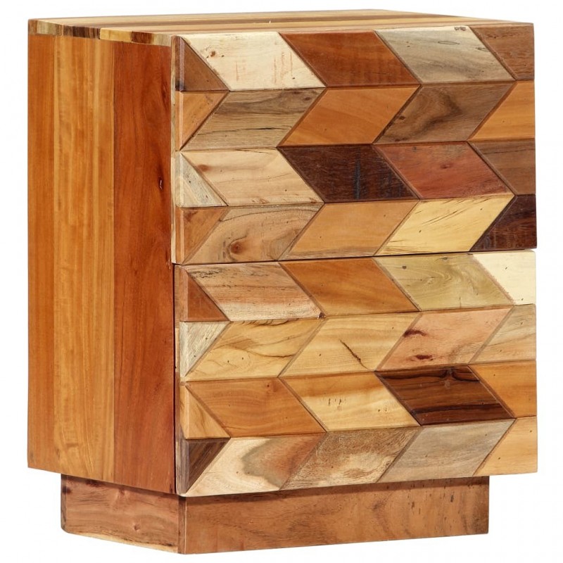 Acquista Comodino 40x30x50 cm in Legno Massello di Recupero con riferimento GHV-282731 della ditta GARDENHOME