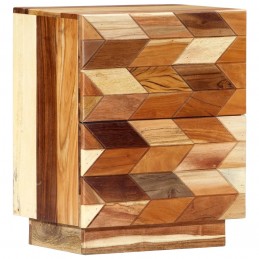 Acquista Comodino 40x30x50 cm in Legno Massello di Recupero con riferimento GHV-282731 della ditta GARDENHOME