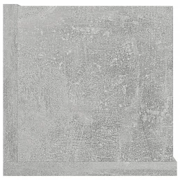 Acquista Scaffale Porta CD a Muro Grigio Cemento 100x18x18 cm Truciolato con riferimento GHV-801323 della ditta GARDENHOME