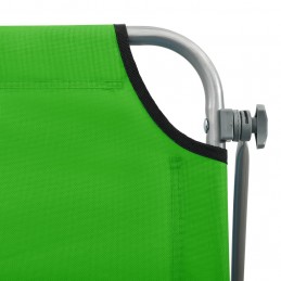 Acquista Lettino Prendisole con Baldacchino in Acciaio Verde con riferimento GHV-310335 della ditta GARDENHOME