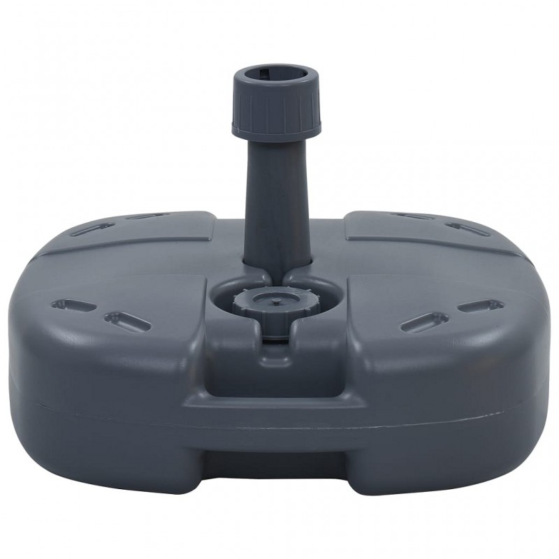 Acquista Base Ombrellone Portatile Grigia Riempibile con Sabbia/Acqua con riferimento GHV-47684 della ditta GARDENHOME