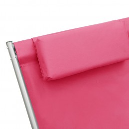 Acquista Sedie a Dondolo 2 pz in Acciaio Rosa con riferimento GHV-310341 della ditta GARDENHOME