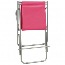 Acquista Sedie a Dondolo 2 pz in Acciaio Rosa con riferimento GHV-310341 della ditta GARDENHOME