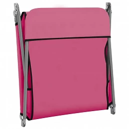 Acquista Lettini Prendisole Pieghevoli 2pz in Acciaio e Tessuto Rosa con riferimento GHV-310345 della ditta GARDENHOME