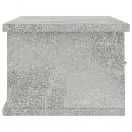 Acquista Scaffale Cassetti a Muro Grigio Cemento 60x26x18,5cm Truciolato con riferimento GHV-800589 della ditta GARDENHOME