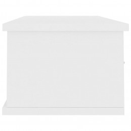 Acquista Scaffale con Cassetti a Parete Bianco 88x26x18,5 cm Truciolato con riferimento GHV-800594 della ditta GARDENHOME