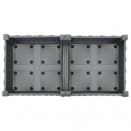Acquista Fioriera Rialzata 80x40x23 cm in Polipropilene con riferimento GHV-310398 della ditta GARDENHOME