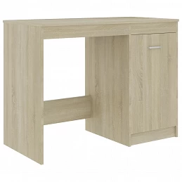 Acquista Scrivania Rovere Sonoma 100x50x76 cm in Truciolato con riferimento GHV-801799 della ditta GARDENHOME