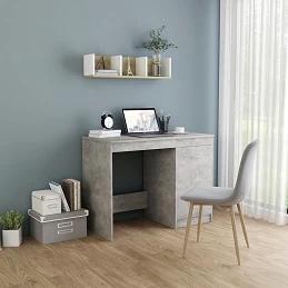 Acquista Scrivania Grigio Cemento 100x50x76 cm in Truciolato con riferimento GHV-801800 della ditta GARDENHOME