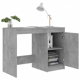 Acquista Scrivania Grigio Cemento 100x50x76 cm in Truciolato con riferimento GHV-801800 della ditta GARDENHOME
