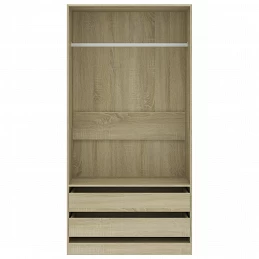 Acquista Armadio Rovere Sonoma 100x50x200 cm in Truciolato con riferimento GHV-800606 della ditta GARDENHOME