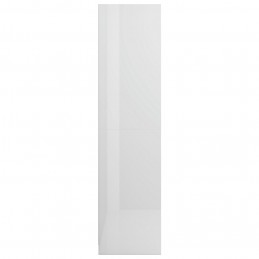 Acquista Armadio Bianco Lucido 100x50x200 cm in Truciolato con riferimento GHV-800609 della ditta GARDENHOME