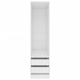 Acquista Armadio con Cassetti Bianco 50x50x200 cm in Legno Multistrato con riferimento GHV-800612 della ditta GARDENHOME