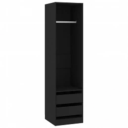 Acquista Armadio con Cassetti Nero 50x50x200 cm in Truciolato con riferimento GHV-800613 della ditta GARDENHOME