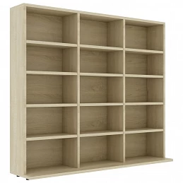 Acquista Armadio Porta CD Rovere Sonoma 102x23x89,5 cm in Truciolato con riferimento GHV-801790 della ditta GARDENHOME