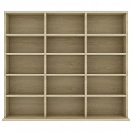 Acquista Armadio Porta CD Rovere Sonoma 102x23x89,5 cm in Truciolato con riferimento GHV-801790 della ditta GARDENHOME