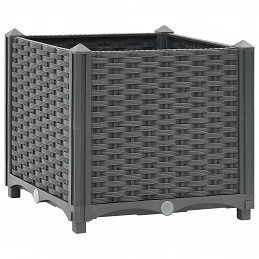 Acquista Fioriera Rialzata 40x40x38 cm in Polipropilene con riferimento GHV-310401 della ditta GARDENHOME