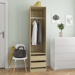 Acquista Armadio con Cassetti Rovere Sonoma 50x50x200 cm in Truciolato con riferimento GHV-800615 della ditta GARDENHOME