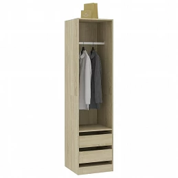 Acquista Armadio con Cassetti Rovere Sonoma 50x50x200 cm in Truciolato con riferimento GHV-800615 della ditta GARDENHOME