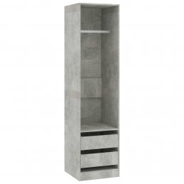 Acquista Armadio con Cassetti Grigio Cemento 50x50x200 cm in Truciolato con riferimento GHV-800616 della ditta GARDENHOME
