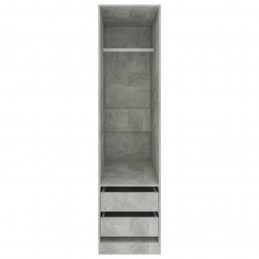 Acquista Armadio con Cassetti Grigio Cemento 50x50x200 cm in Truciolato con riferimento GHV-800616 della ditta GARDENHOME
