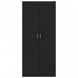 Acquista Armadio Nero 80x52x180 cm in Truciolato con riferimento GHV-800622 della ditta GARDENHOME