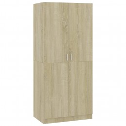 Acquista Armadio Rovere Sonoma 80x52x180 cm in Truciolato con riferimento GHV-800624 della ditta GARDENHOME