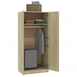 Acquista Armadio Rovere Sonoma 80x52x180 cm in Truciolato con riferimento GHV-800624 della ditta GARDENHOME
