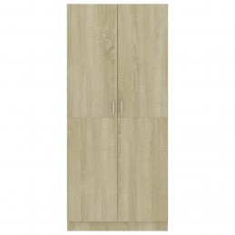 Acquista Armadio Rovere Sonoma 80x52x180 cm in Truciolato con riferimento GHV-800624 della ditta GARDENHOME