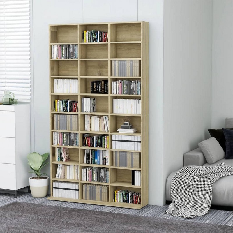 Acquista Armadietto TV Rovere Sonoma 102x16x177,5cm in Legno Multistrato con riferimento GHV-801781 della ditta GARDENHOME