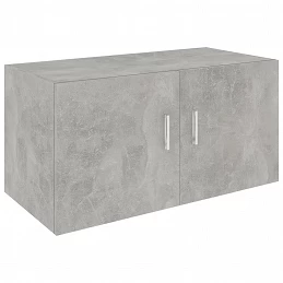 Acquista Armadietto da Parete Grigio Cemento 80x39x40 cm in Truciolato con riferimento GHV-802799 della ditta GARDENHOME