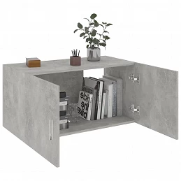 Acquista Armadietto da Parete Grigio Cemento 80x39x40 cm in Truciolato con riferimento GHV-802799 della ditta GARDENHOME