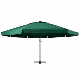 Acquista Ombrellone da Esterni con Palo in Alluminio 600 cm Verde con riferimento GHV-47371 della ditta GARDENHOME