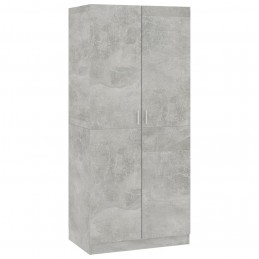 Acquista Armadio Grigio Cemento 80x52x180 cm in Truciolato con riferimento GHV-800625 della ditta GARDENHOME