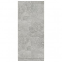 Acquista Armadio Grigio Cemento 80x52x180 cm in Truciolato con riferimento GHV-800625 della ditta GARDENHOME