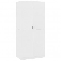 Acquista Armadio Bianco 90x52x200 cm in Truciolato con riferimento GHV-800630 della ditta GARDENHOME