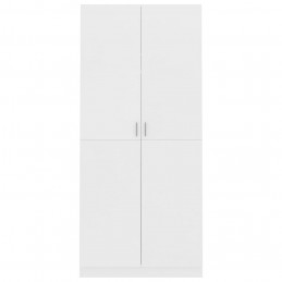 Acquista Armadio Bianco 90x52x200 cm in Truciolato con riferimento GHV-800630 della ditta GARDENHOME